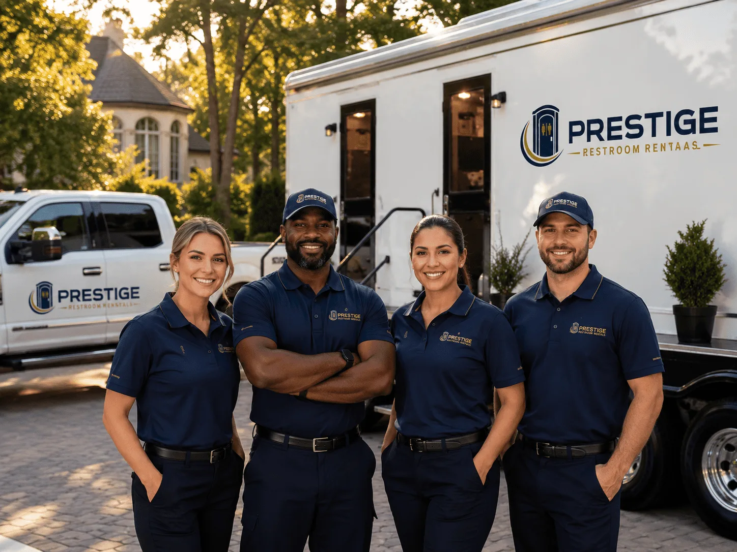 Trusted Luxury Portable Restrooms company in Rock View, WV